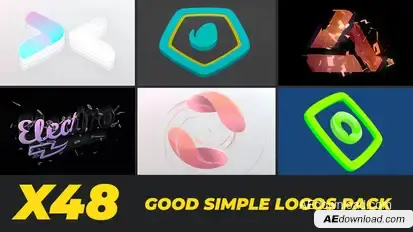 Good Simple Logos Pack Logo Stings template preview