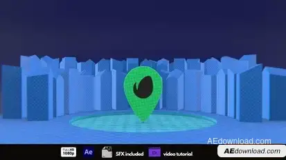GPS Logo Reveal Logo Stings template preview