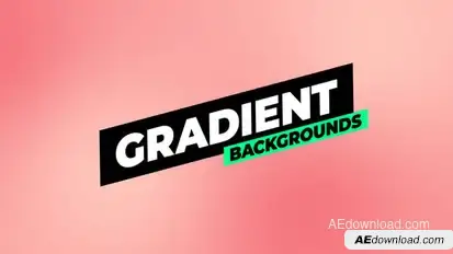 Gradient Backgrounds Elements template preview