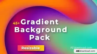 Videohive Gradient Backgrounds Pack Elements template preview