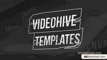 Grunge Intro & Logo Title Reveal Logo Stings template preview