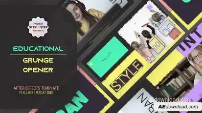 Grunge Opener Openers template preview