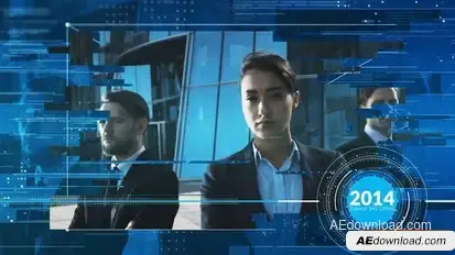 Hi-tech Corporate Timeline Openers template preview