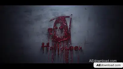 Horror Logo Logo Stings template preview
