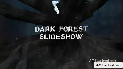 Horror Trailer / Dark Forest Slideshow Openers template preview