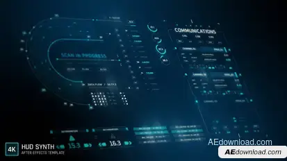 HUD - Synth Video Displays template preview
