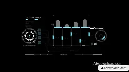 HUD Electric Pump Infographics template preview