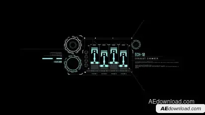 HUD Exhaust Chamber Infographics template preview