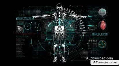 HUD Info Medical 2 Elements template preview