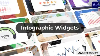 Infographic Widgets Infographics template preview