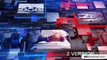 Information News broadcast-packages template preview