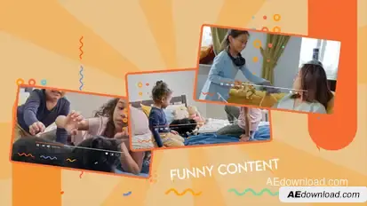 Kids Youtube Channel Video Displays template preview