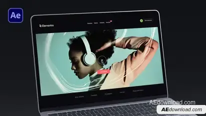 Laptop Mockup Presentation Product Promo template preview