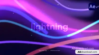 Light Lines Logo Reveal Logo Stings template preview