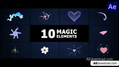 Magic Elements | After Effects Elements template preview