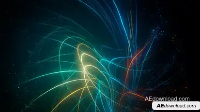 Magic Trails Logo Reveal Logo Stings template preview