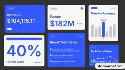 Market Sales Infographic Infographics template preview