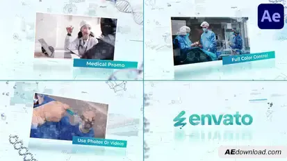 Medical Promo for After Effects Product Promo template preview