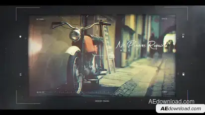 Memory Frames - Cinematic Slideshow Video Displays template preview