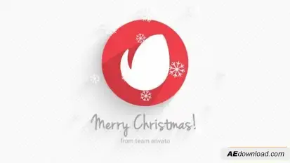 Modern Christmas Logo Logo Stings template preview