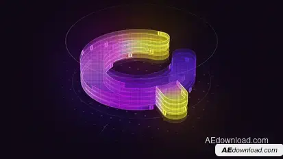 Modern Tech Logo - Digital Logo Reveal Logo Stings template preview