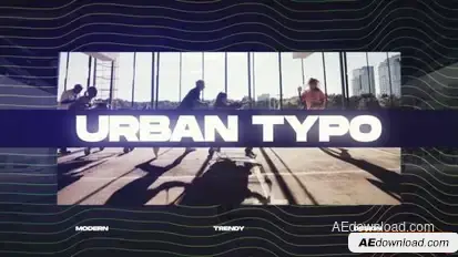 Modern Urban Intro Openers template preview