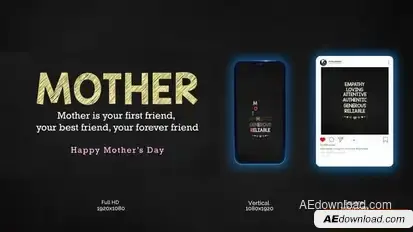 Mothers Day Text Opener Openers template preview