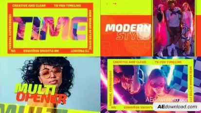 Multi Motion Opener Openers template preview