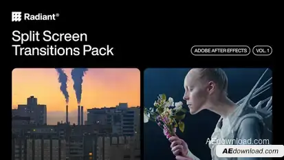 Split Screen Transition Elements template preview
