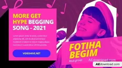 Music opener Openers template preview