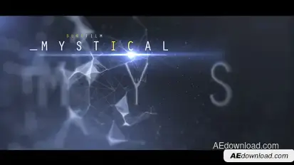 Mystical Trailer Titles template preview