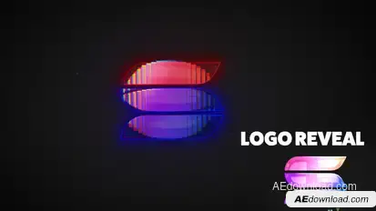 Neon Logo Reveal Logo Stings template preview