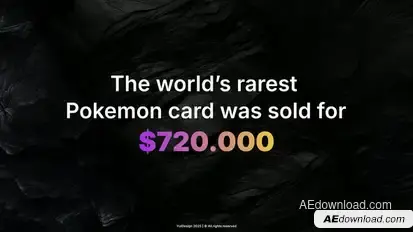 Number Titles | After Effects Titles template preview