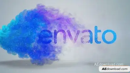 Particle Logo Reveal Logo Stings template preview