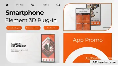 Phone Android Promo Mockup Product Promo template preview