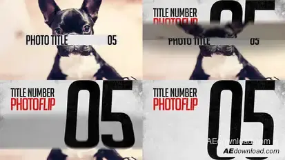 PhotoFLIP Slideshow Video Displays template preview