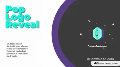 Pop Logo Reveal Logo Stings template preview