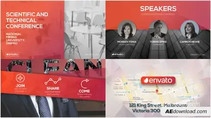 Promo Event | Presentation Video Displays template preview