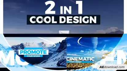 Summer Promo Video Displays template preview