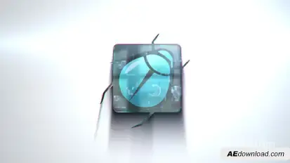 Quick  Tech Logo Logo Stings template preview