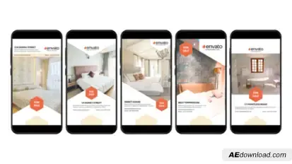 Real Estate Instagram Story Product Promo template preview