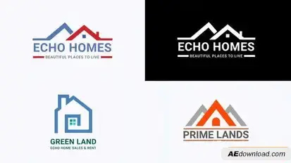 Real Estate Logo Logo Stings template preview