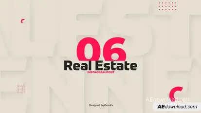 Real Estate Post V1 Product Promo template preview