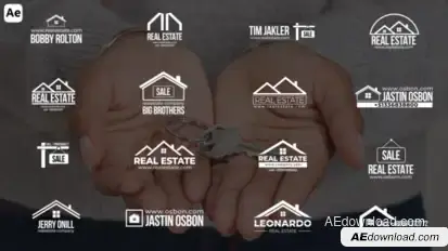 Real Estate Titles template preview