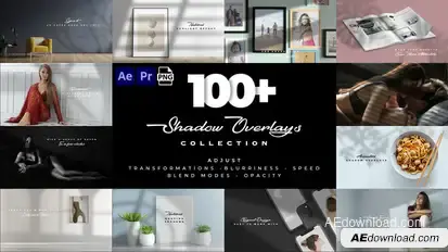 Realistic Shadow Overlays Collection Elements template preview