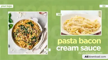 Restaurant Food Menu Product Promo template preview