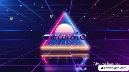 Retro Logo Style Logo Stings template preview