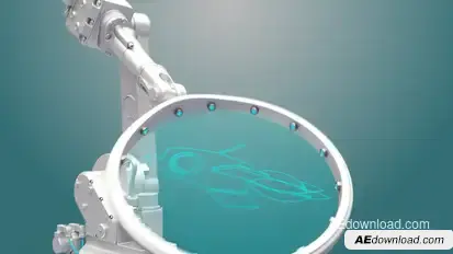 Robotic Logo Logo Stings template preview