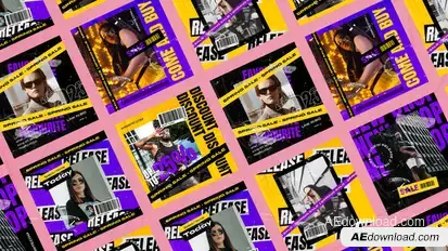 Rotten Social Media Posts Product Promo template preview