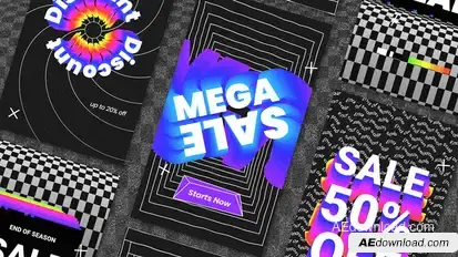Sale Posters Product Promo template preview